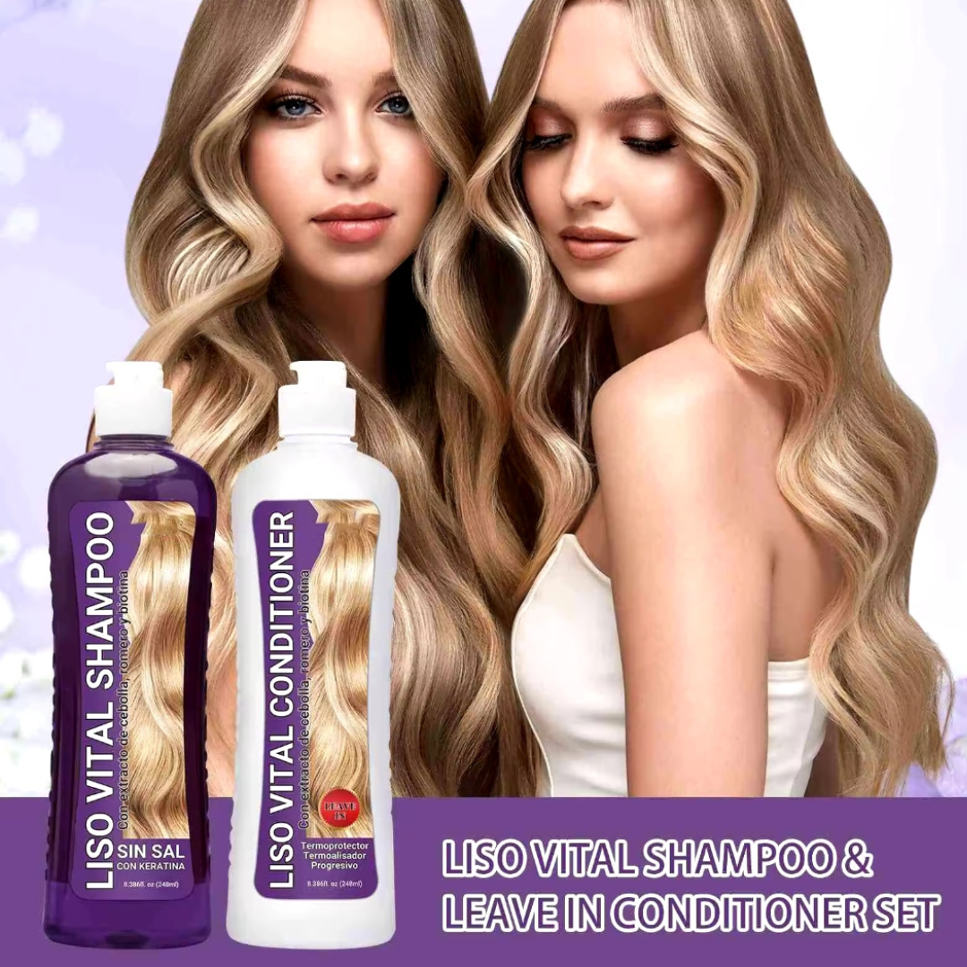 CHAMPU Y ACONDICIONADOR/ LISO VITAL SHAMPOO Y ACONDICIONADOR